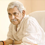 Manoj Sinha at his residence-cum-election office in Ghazipur.