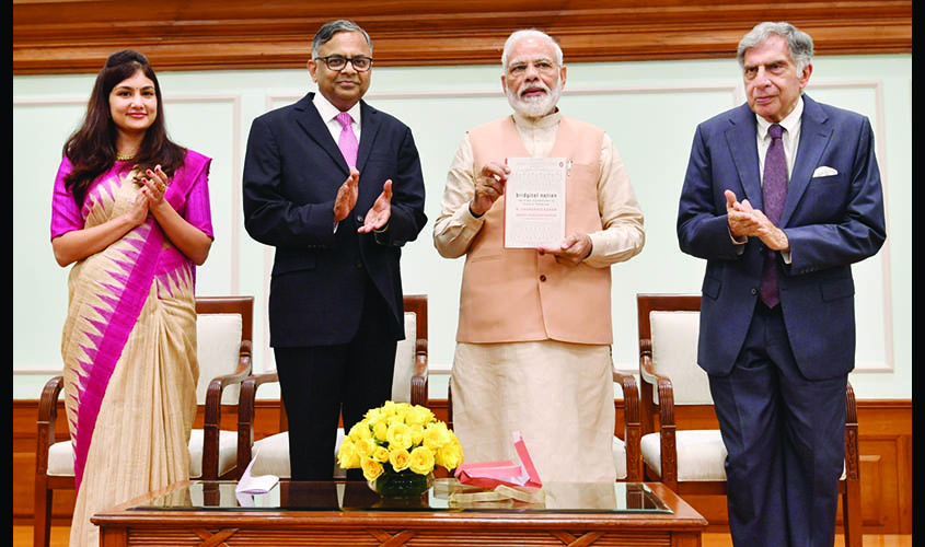 New Delhi: Prime Minister Narendra Modi unveils the book