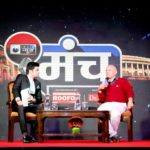 (L-R)Uday Pratap Singh, Assistant Editor, NewsX; Manish Sisodia, Dy. Chief Minister, Government of Delhi