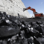 Coal is excavated at the Jim Bridger Mine outside Point of the Rocks, Wyoming