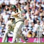 London: Australia’s Marnus Labuschagne in action on Day 2 of the 5th Test match between England and Australia at Kennington Oval in London on Sep 13, 2019. (Photo: Twitter/@ICC)