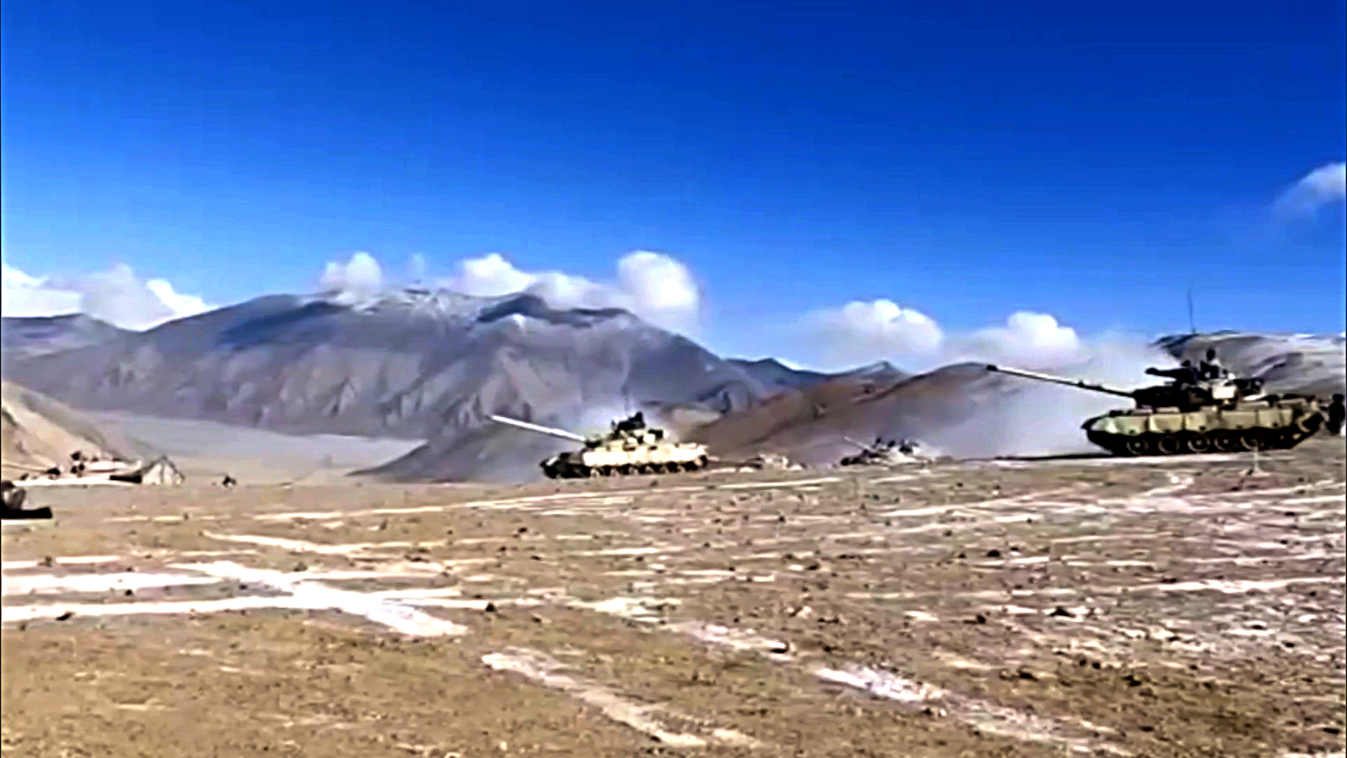 First People's Liberation Army (PLA's) tank disengaging