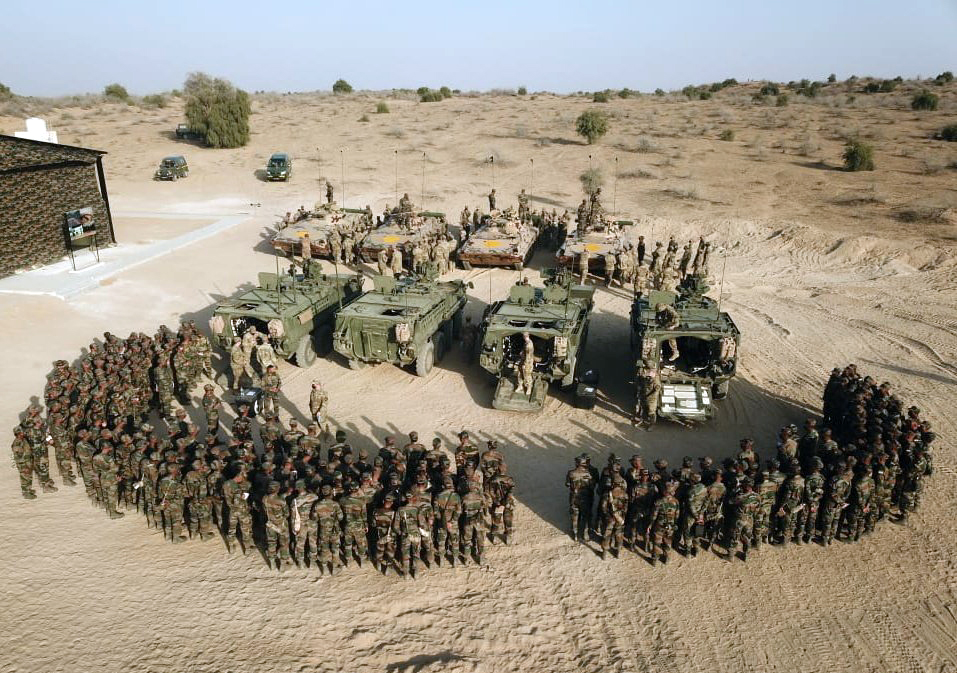 India-US army during joint military exercise 'Yudh Abhyas'