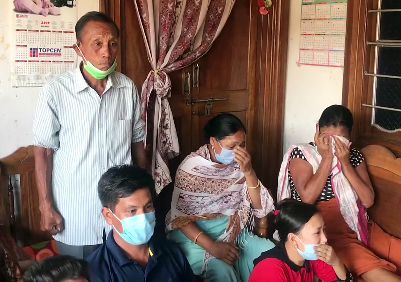 Family and friends of weightlifter Saikhom Mirabai Chanu get emotional after she wins a silver medal at the Tokyo Olympics