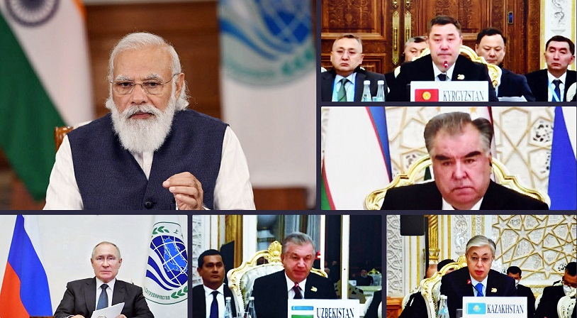 PM Narendra Modi addresses at the Plenary Session of the 21st Meeting of SCO Council