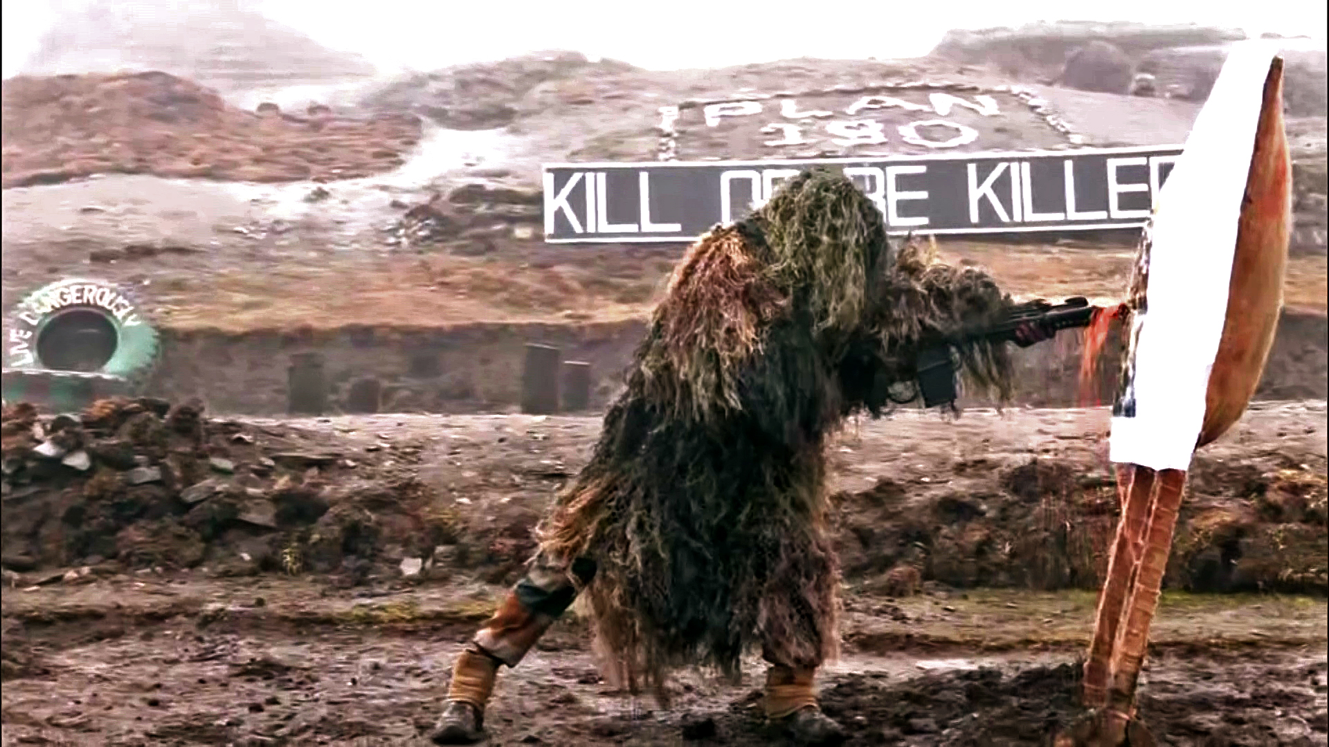 Indian Army soldiers demonstrate a drill in Tawang sector near the Line of Actual Control (LAC)