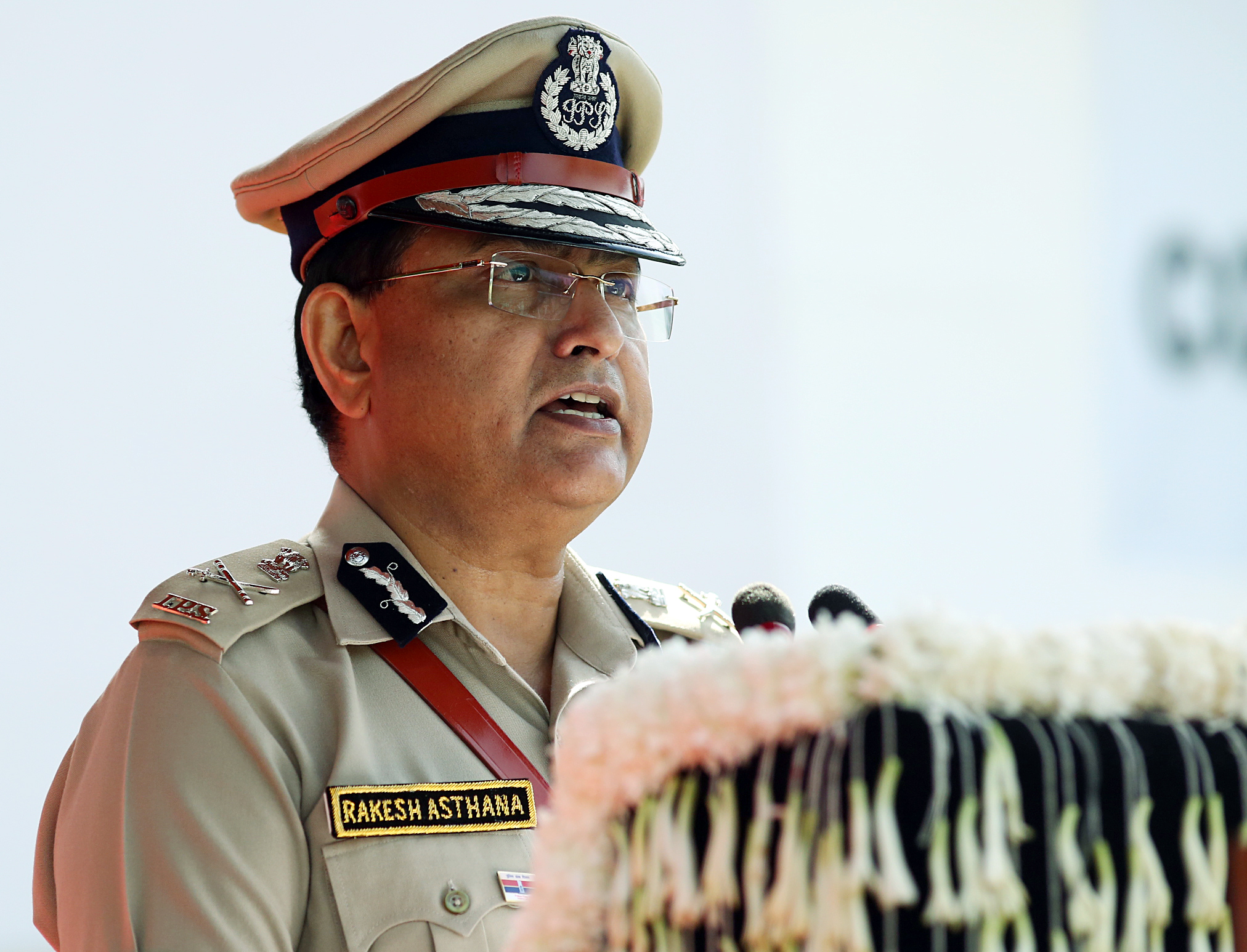 CP Delhi Rakesh Asthana addresses on the Police Commemoration Day