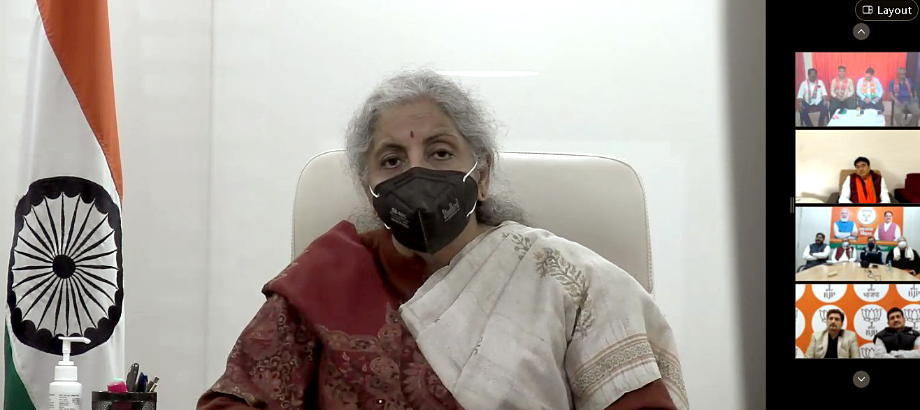 Nirmala Sitharaman holds a pre-budget consultation with stakeholders