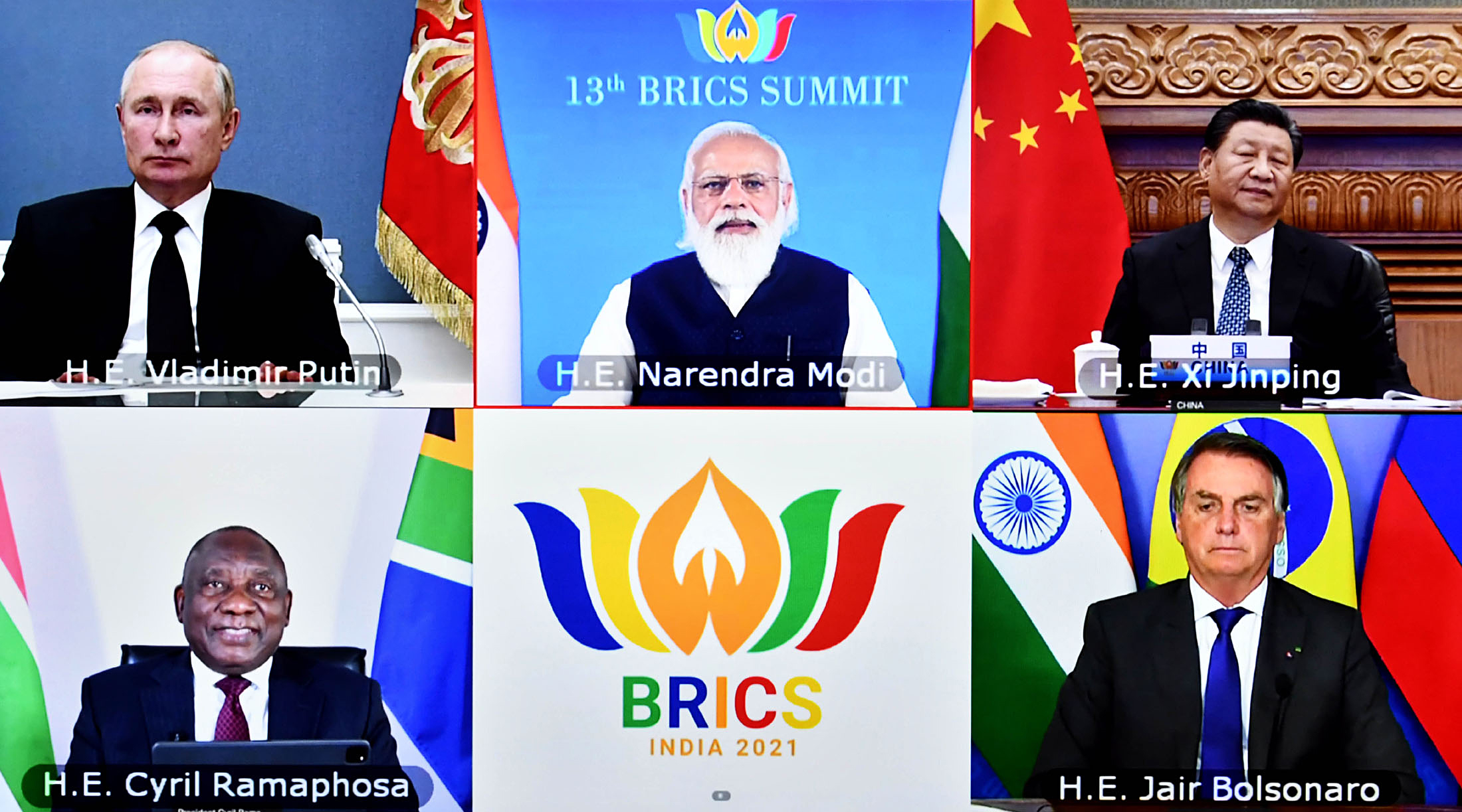 Prime Minister Narendra Modi chairing the 13th BRICS Summit