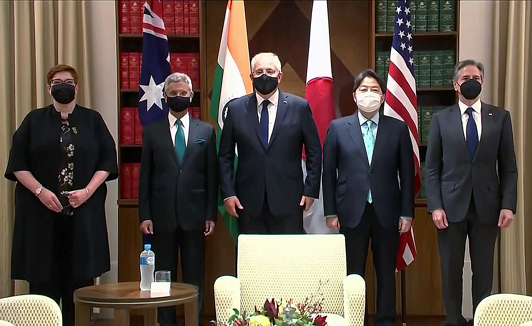 S Jaishankar at the 4th Quad Foreign Ministers Meeting