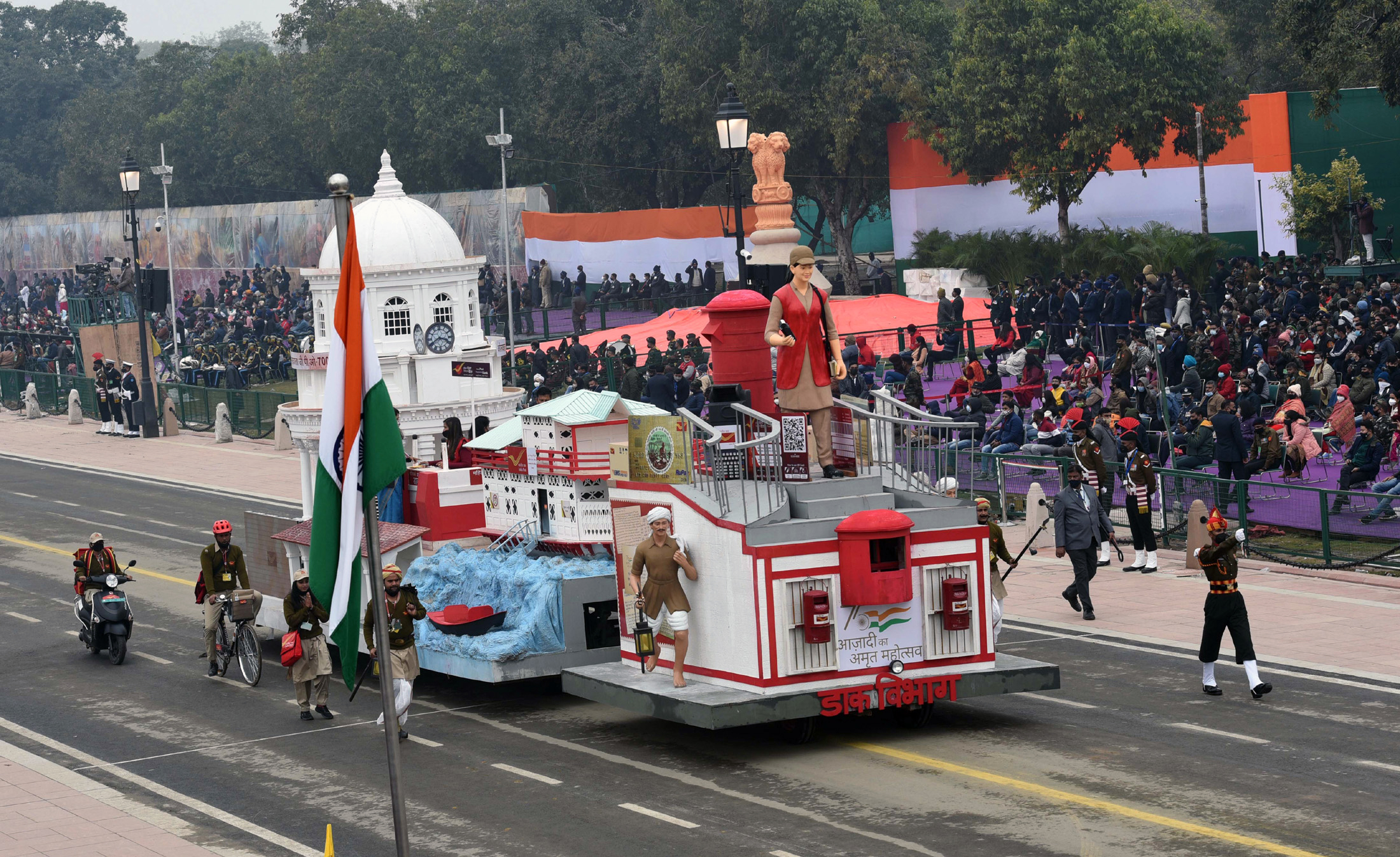 Full dress rehearsal of the Republic Day 2022