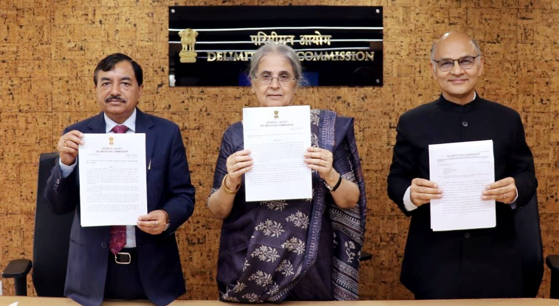 J&K Delimitation Commission signs the final order for restructuring the Assembly seats in the Union Territory