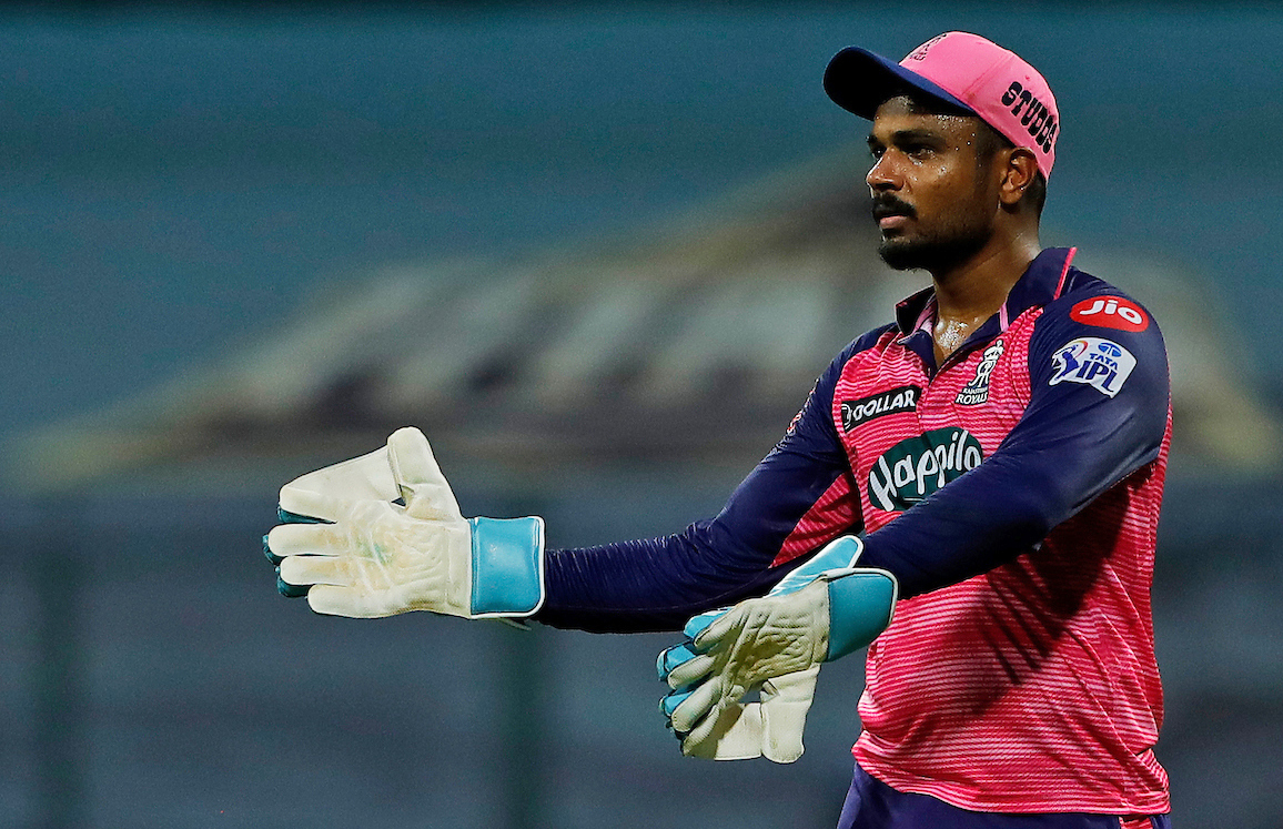 Rajasthan Royals Sanju Samson during the Indian Premier League 2022