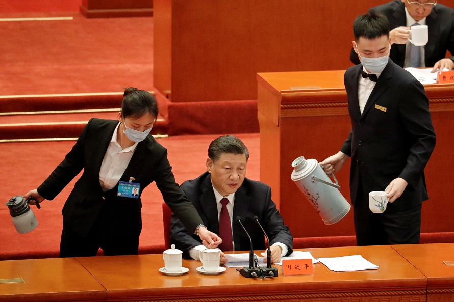 Meeting conferring awards to Beijing 2022 Olympic and Paralympic Winter Games role models