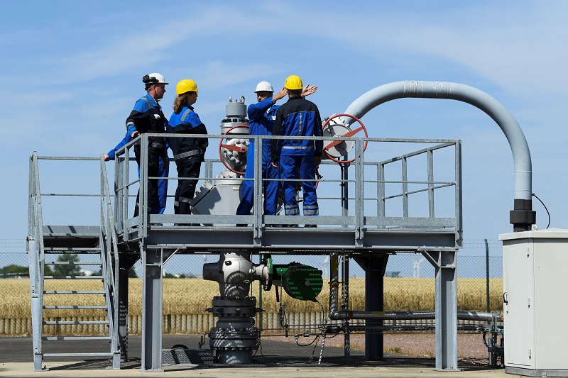 German Economy Minister Habeck visits companies hit by energy crisis