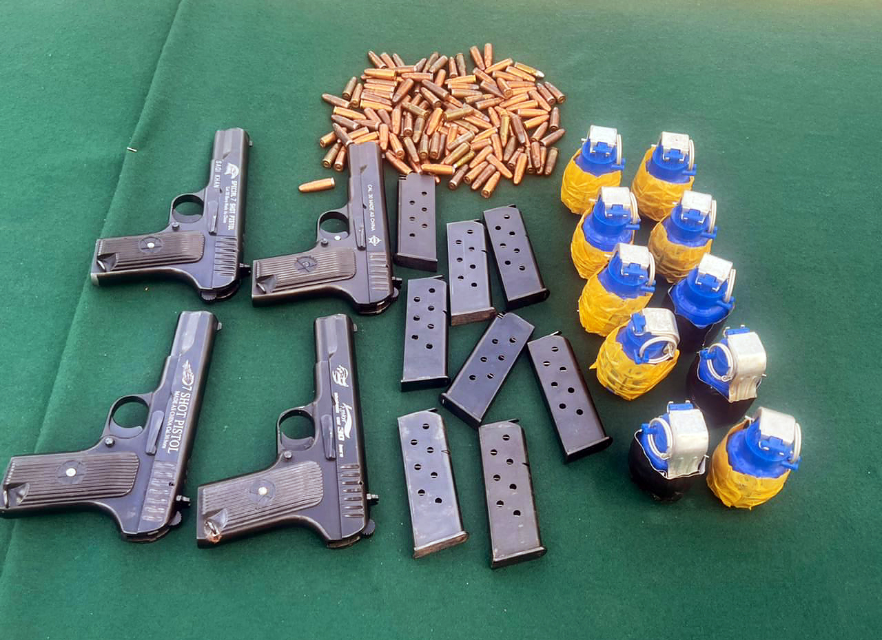 Kupwara police and Armyarrested 2 hybrid terrorists identified as Talib Ahmad Sheikh of Laderwan Kupwara and Shameem Ahmad of Kawadi Laderwan Kupwara, affiliated with terrorist outfit LeT