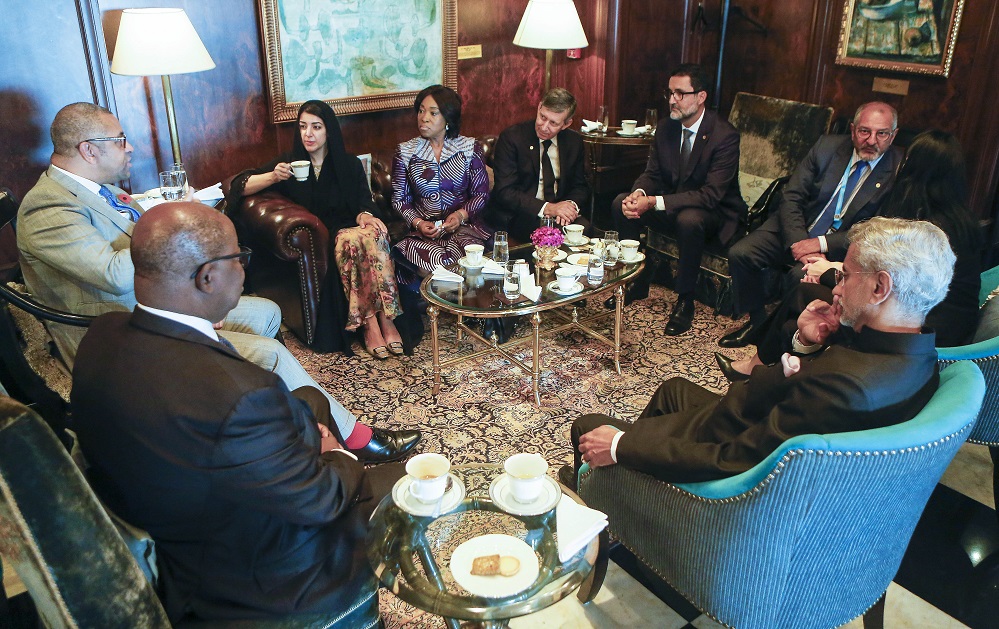 S Jaishankar attends the Special Meeting of the UNSC-CTC