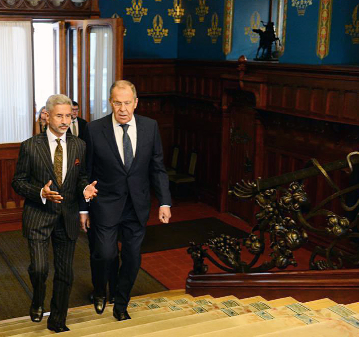 S Jaishankar meets Russian Foreign Minister Sergey Lavrov