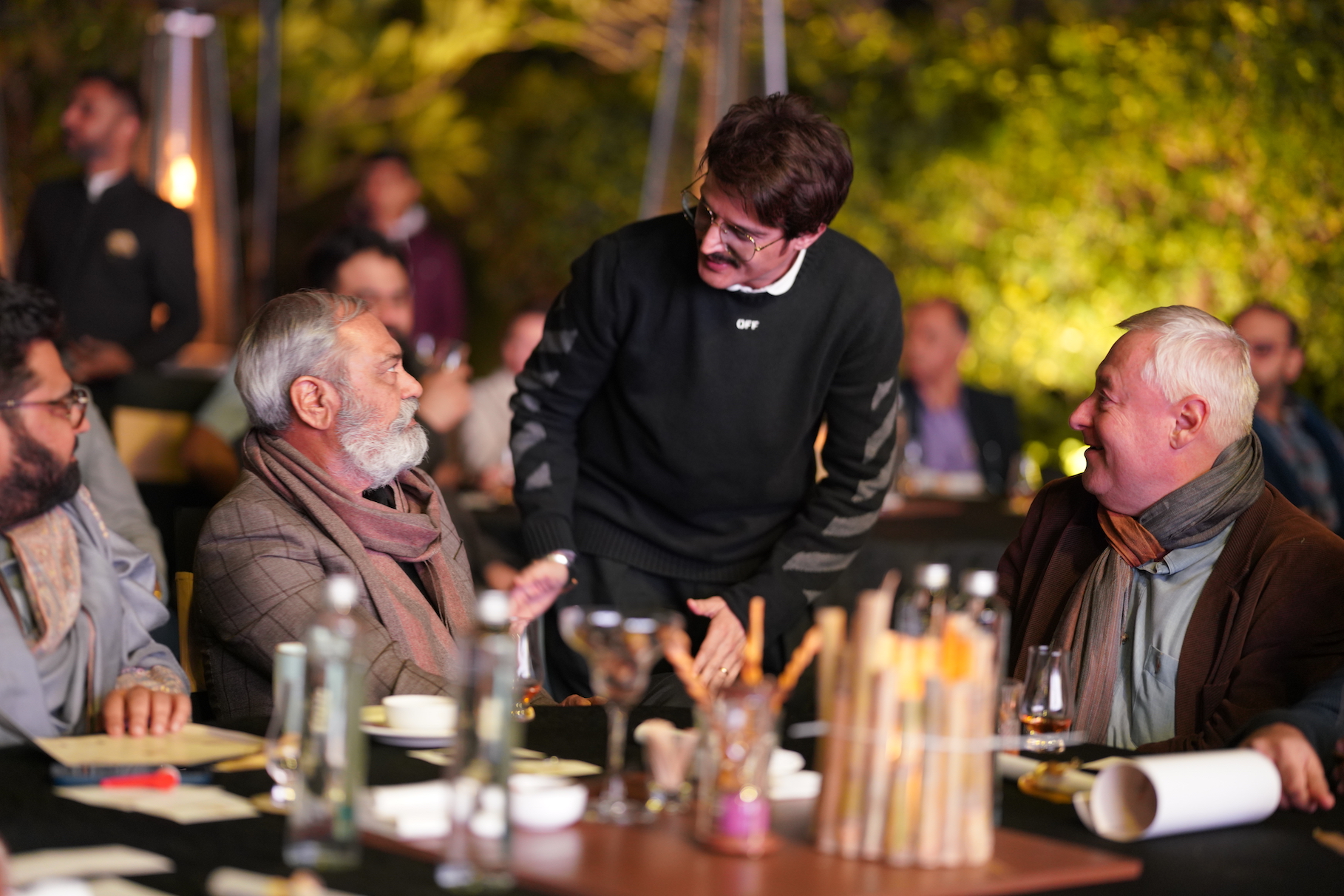 L-R Venod Sharma, Jimmy Shergill and Christoff Meyenburg (1)