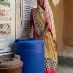 Sugna Devi with her homemade organic manure
