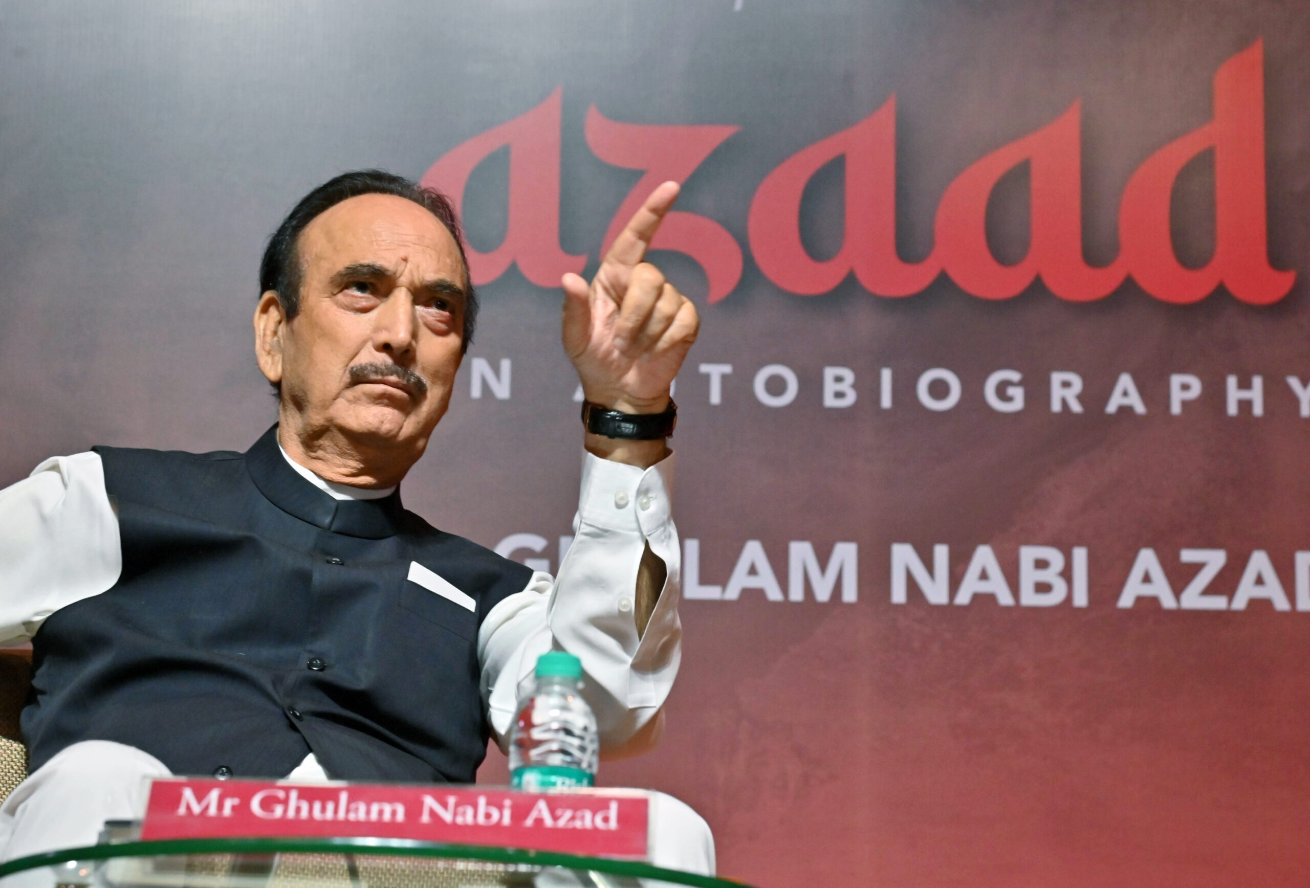 Book launch of 'AZAAD' by Ghulam Nabi Azad