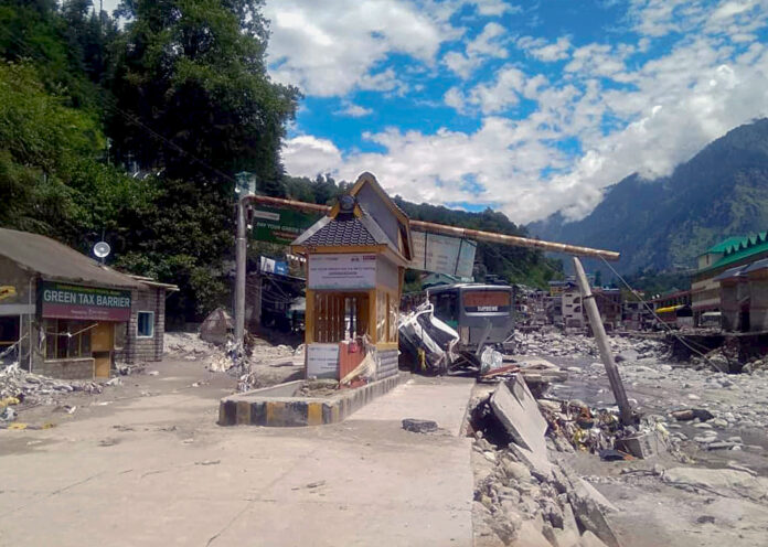 Shimla faces flood situation