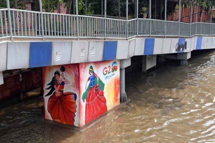 Delhi in deep water