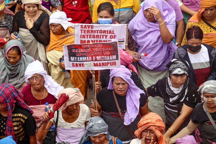 Massive peace rally taken out in Manipur