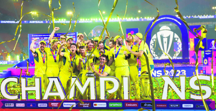Australia clinches sixth ICC World Cup title
