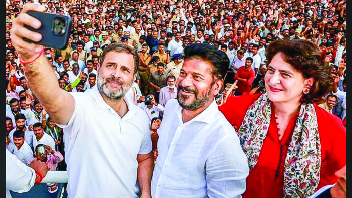Revanth Reddy getting closer to the Gandhis