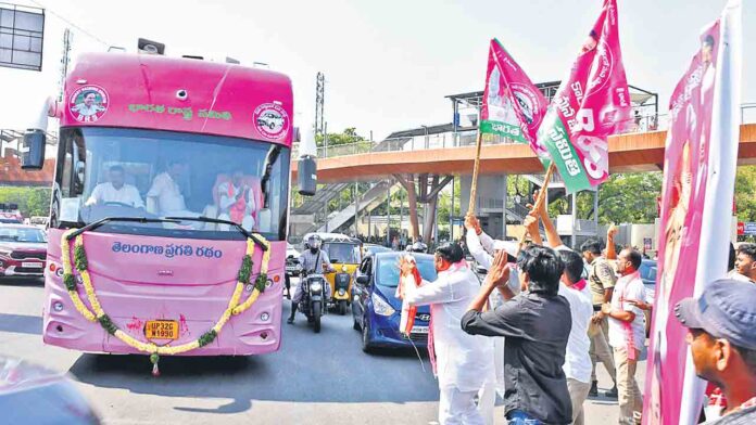 Badar KCR_s ‘Bus Yatra’ revives BRS in Telangana 604 words_TSG