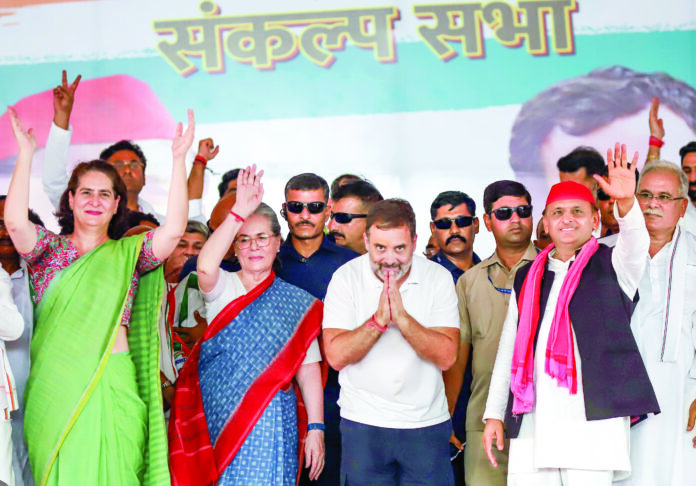 CPP Chairperson Sonia Gandhi and party General Secretary Priyanka Gandhi Vadra