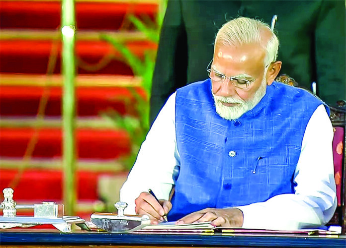 Narendra Modi takes oath for the third consecutive term as Prime Minister of India