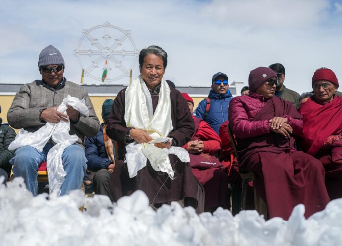 Sonam Wangchuk starts a hunger strike as a protest demanding statehood for Ladakh and various other demands