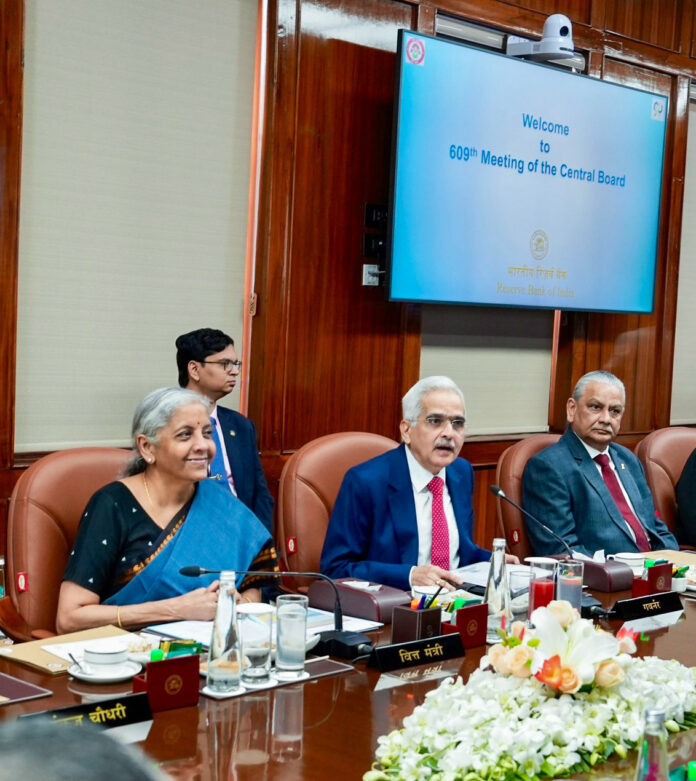 Shaktikanta Das addresses the post-budget RBI Board of Directors' meeting