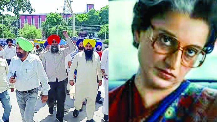 Sikh groups demand ban on Kangana Ranaut’s ‘Emergency’, accuse film of anti-Sikh portrayal.