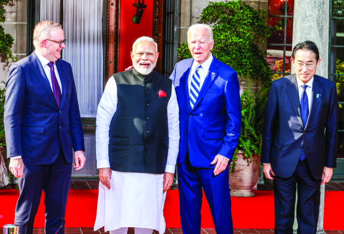 Quad Leaders' Summit is underway