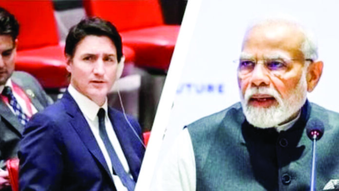 Canada Prime Minister Justin Trudeau (left) and Indian Prime Minister Narendra Modi (right). (File Photo) Canada Prime Minister Justin Trudeau (left) and Indian Prime Minister Narendra Modi (right). (File Photo)