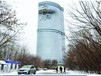 A view shows a damaged multi-storey residential building following an alleged Ukrainian drone attack in the course of Russia-Ukraine conflict, on Saturday in Kazan, Russia. A view shows a damaged multi-storey residential building following an alleged Ukrainian drone attack in the course of Russia-Ukraine conflict, on Saturday in Kazan, Russia.