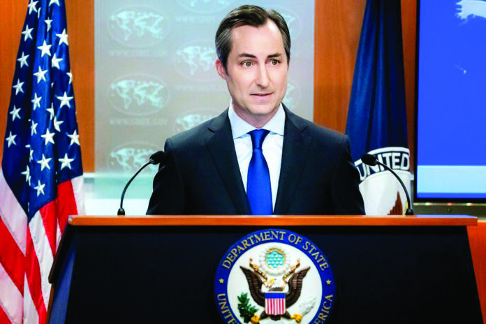 Matthew Miller, state department spokesperson