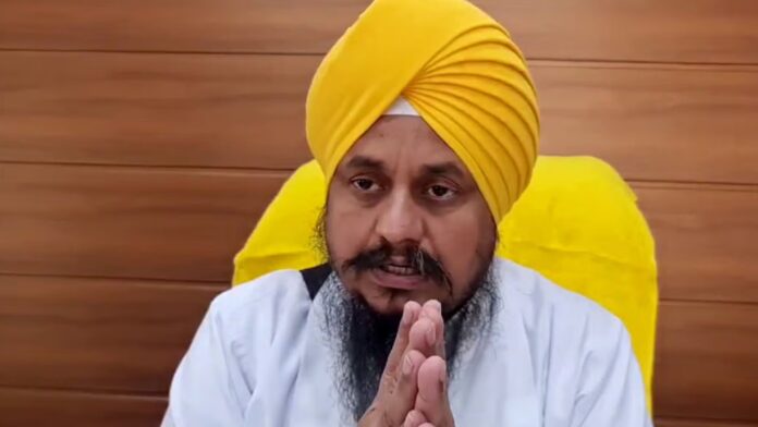 Takht Sri Damdama Sahib's Jathedar Giani Harpreet Singh