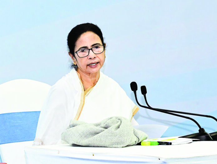 West Bengal CMMamata Banerjee chairs the ‘Administration Review Meeting’ in the presence of state secretaries and ministers, at Nabanna Sobha Ghor in Kolkata on Thursday. ANI West Bengal CMMamata Banerjee chairs the ‘Administration Review Meeting’ in the presence of state secretaries and ministers, at Nabanna Sobha Ghor in Kolkata on Thursday. ANI