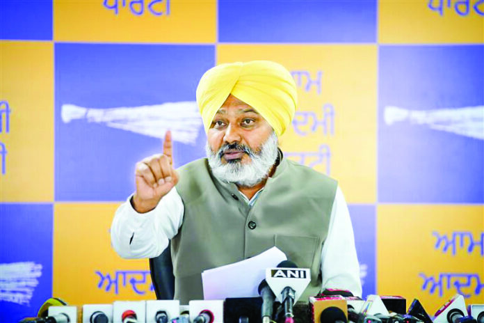 Punjab Finance Minister, Harpal Singh Cheema