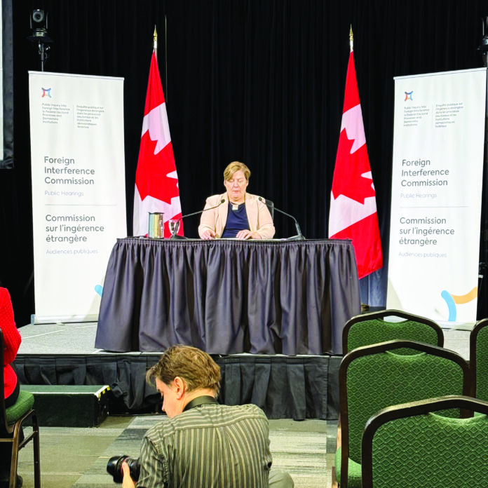 Justice Marie-Josée Hogue’s final report on foreign interference in Canada. The final report was released on 28 January 2025 in Ottawa. File Photo Justice Marie-Josée Hogue’s final report on foreign interference in Canada. The final report was released on 28 January 2025 in Ottawa. File Photo