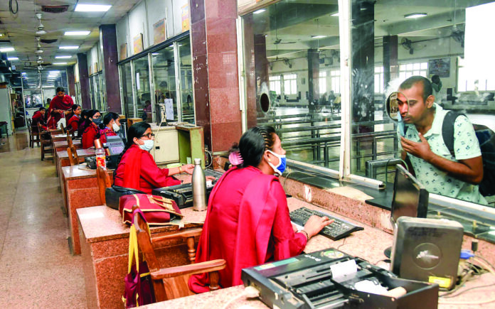 Women employees working at Patna junction during International Women's Day function, India’s women workforce participation rises