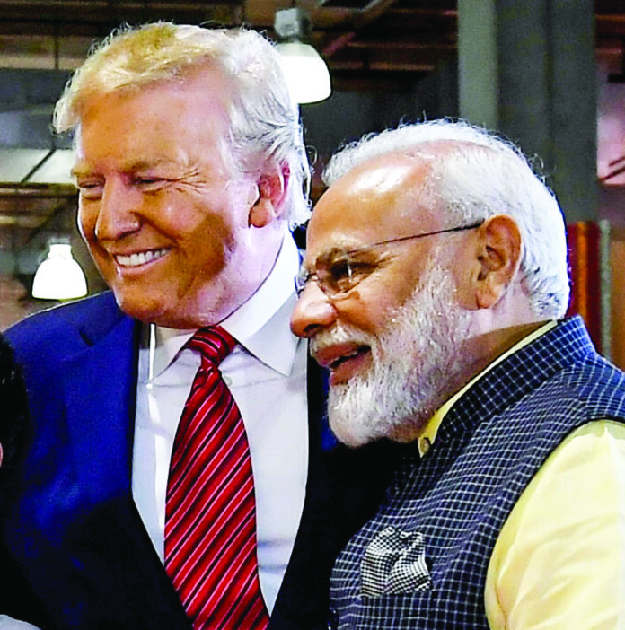 PM Modi with President Donald Trump during the Howdy Modi event held in September 2019 in Houston, Texas. ANI PM Modi with President Donald Trump during the Howdy Modi event held in September 2019 in Houston, Texas. ANI