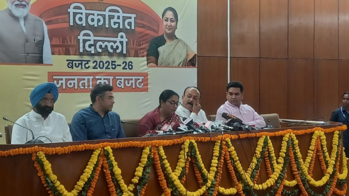 CM Rekha Gupta Unveils ₹1 Lakh Crore Plan, Opposition Calls It Deceptive and Misleading