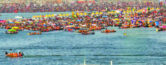 A saffron armada in Kumbh