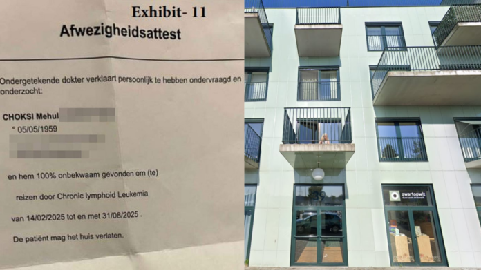 Living in plain sight? Choksi resided near Indian consulate in Antwerp