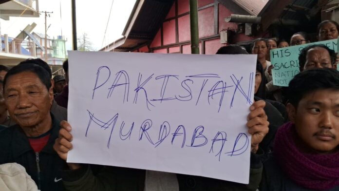 'Pakistan Murdabad, Tage Hayliang Amar Rahe' slogans raised in Arunachal over IAF corporal's death